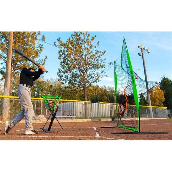 Baseball Net - Softball Net - 7 ft X 7 ft Practice Hitting & Pitching - Picture 5 of 7